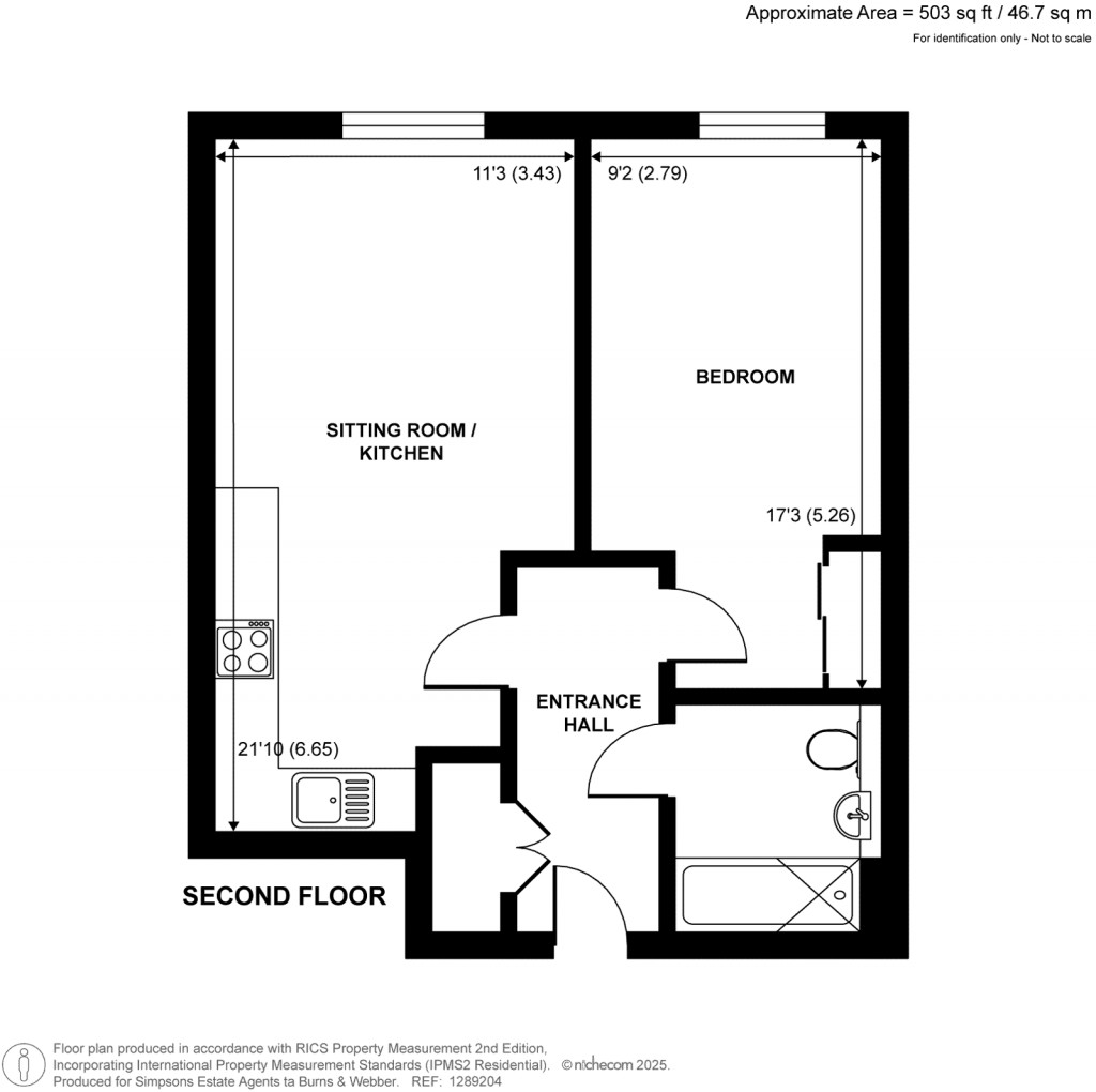 Floorplans For Threadneedle Road, Farnham, GU9