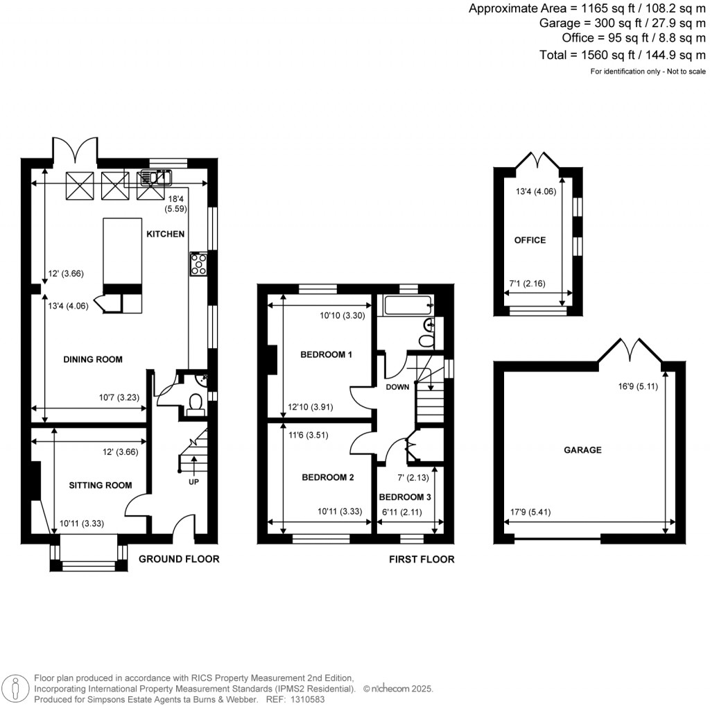 Floorplans For Crondall Lane, Farnham, Surrey
