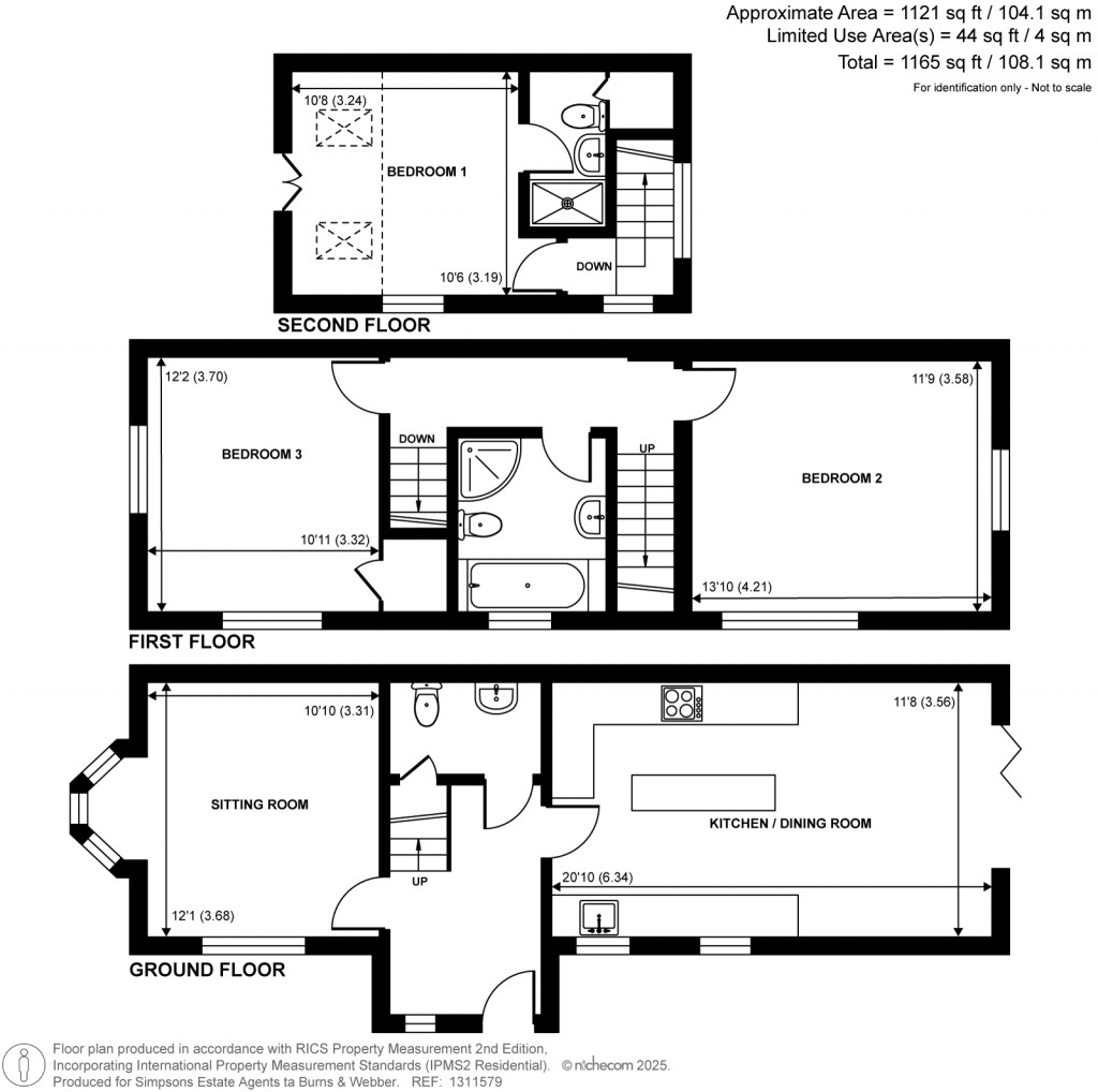 Floorplans For Wrecclesham, Farnham, Surrey