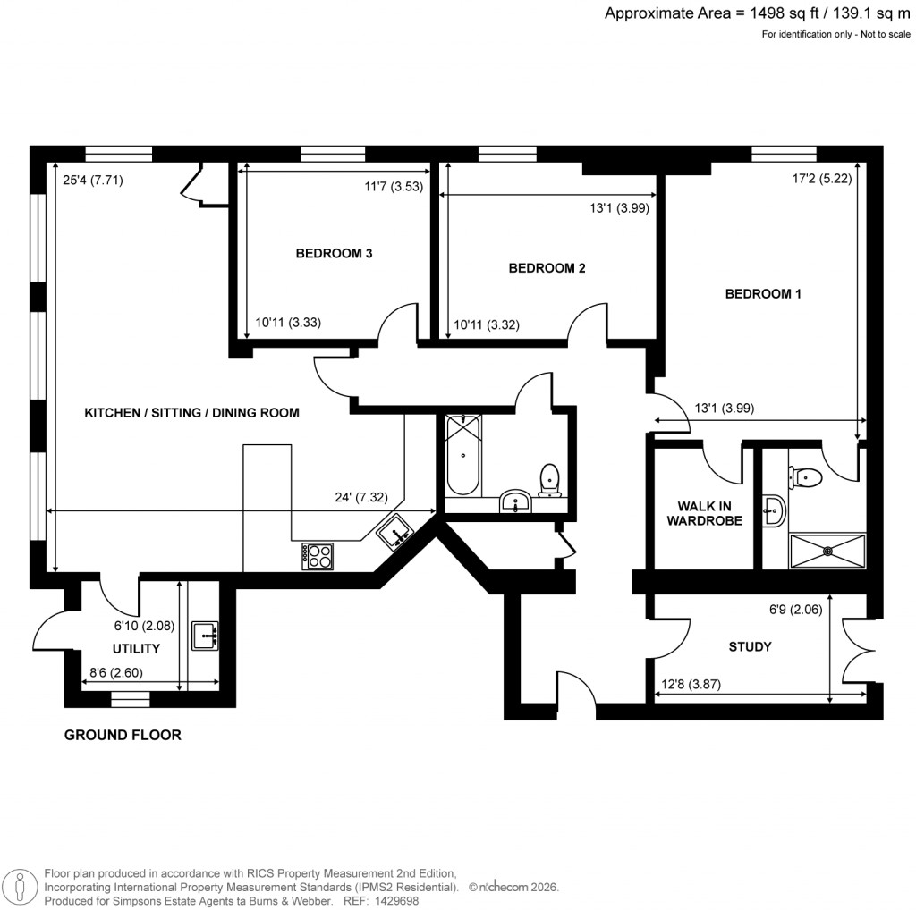 Floorplans For Wellesley, Aldershot, Hampshire