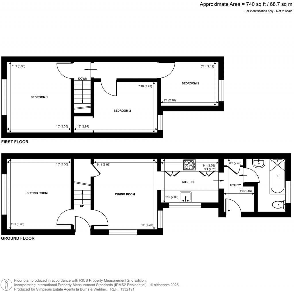 Floorplans For Guildford Road, Ash, Surrey