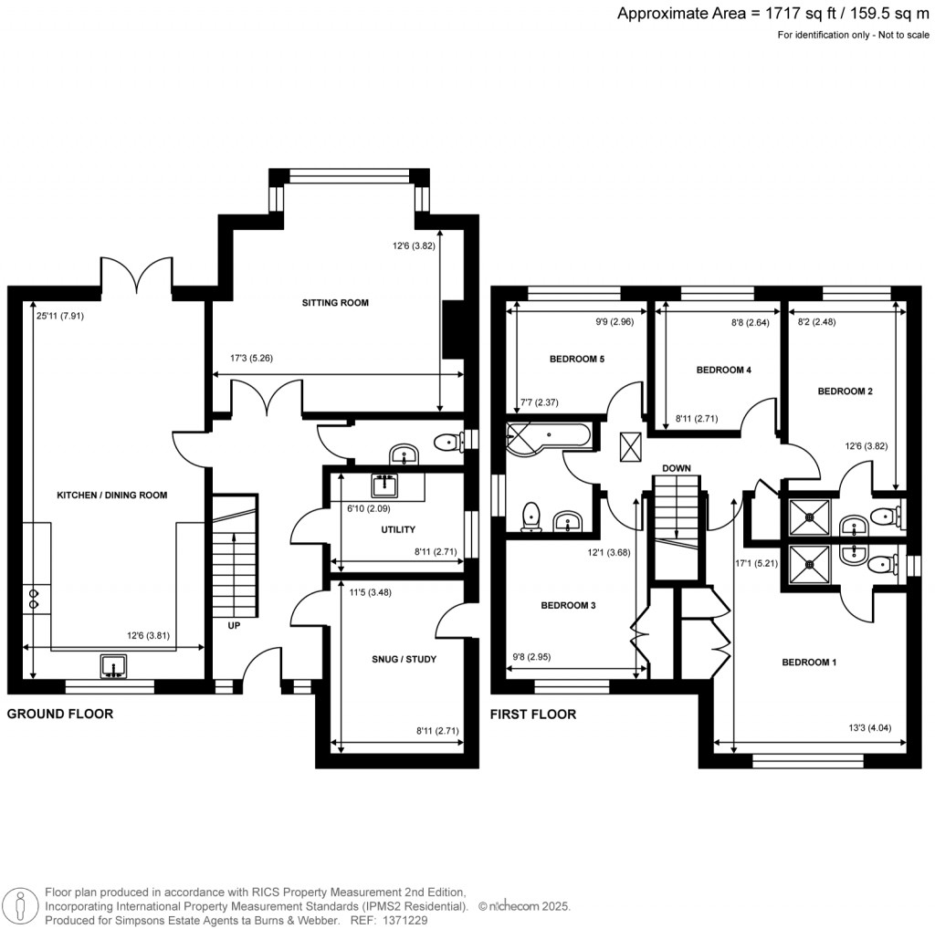 Floorplans For Larkfield Road, Farnham, Surrey