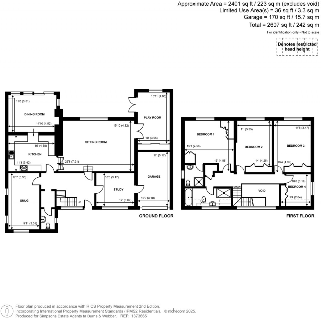 Floorplans For Wrecclesham, Farnham, Surrey