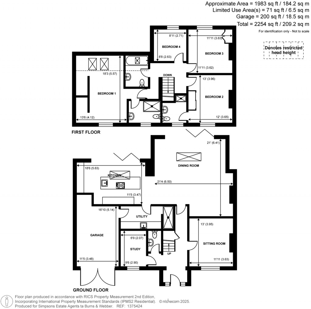 Floorplans For Crondall, Farnham, Hampshire