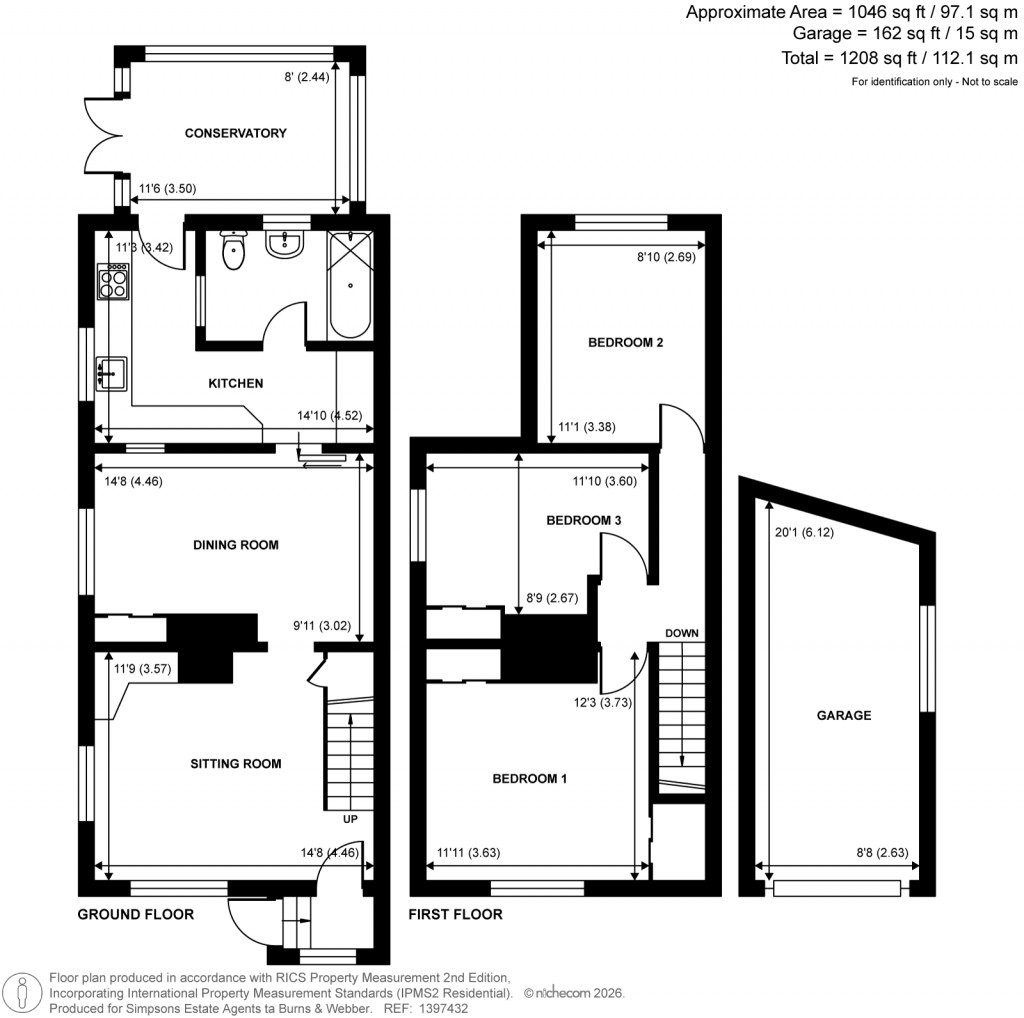 Floorplans For Grayshott, Hindhead, Hampshire