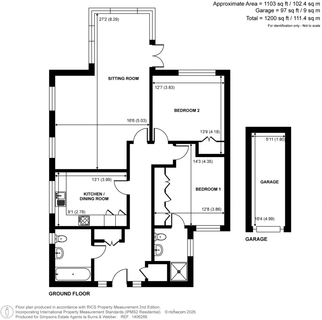 Floorplans For Tilford Road, Farnham, Surrey