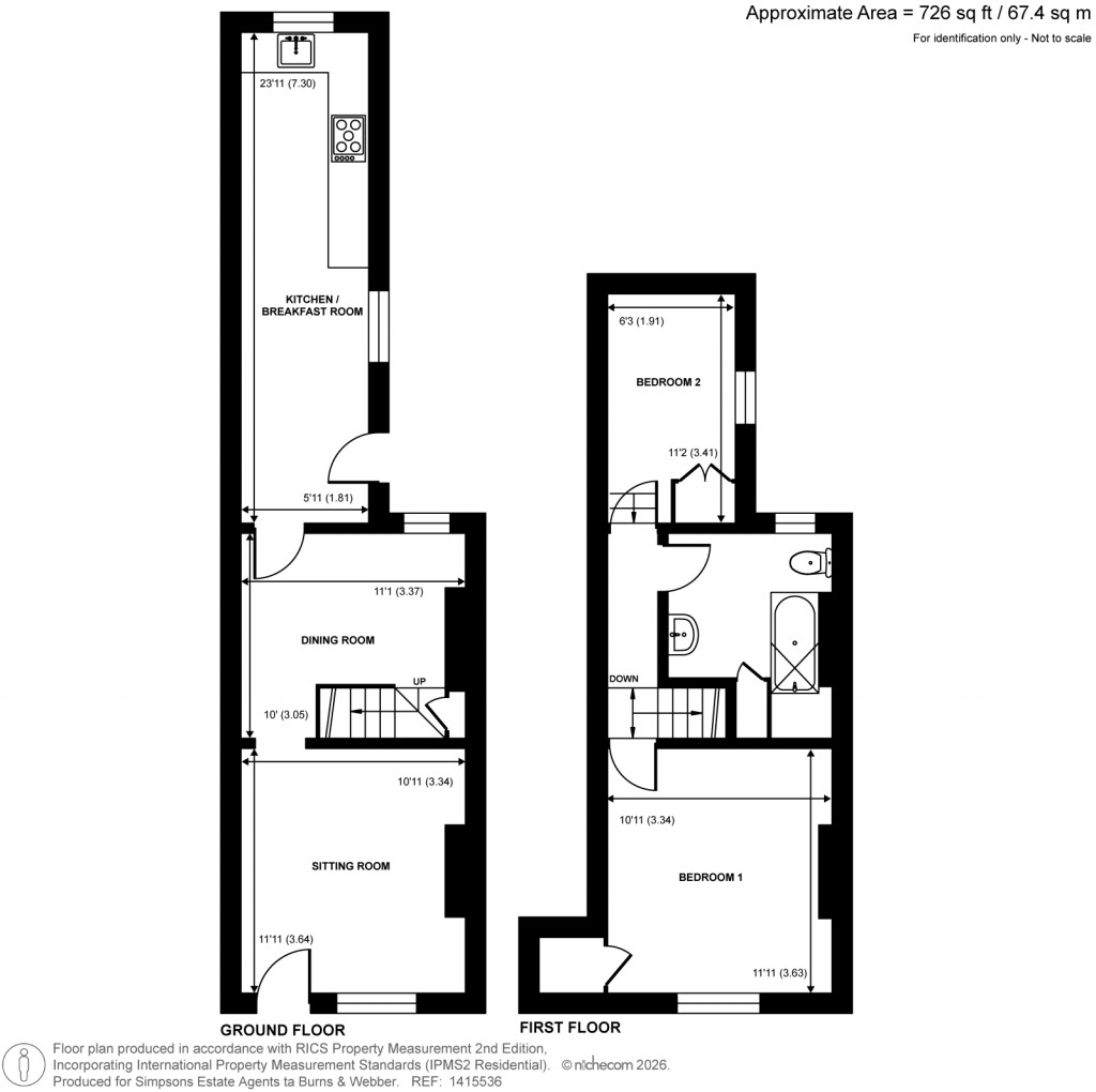 Floorplans For Guildford Road, Farnham, Surrey