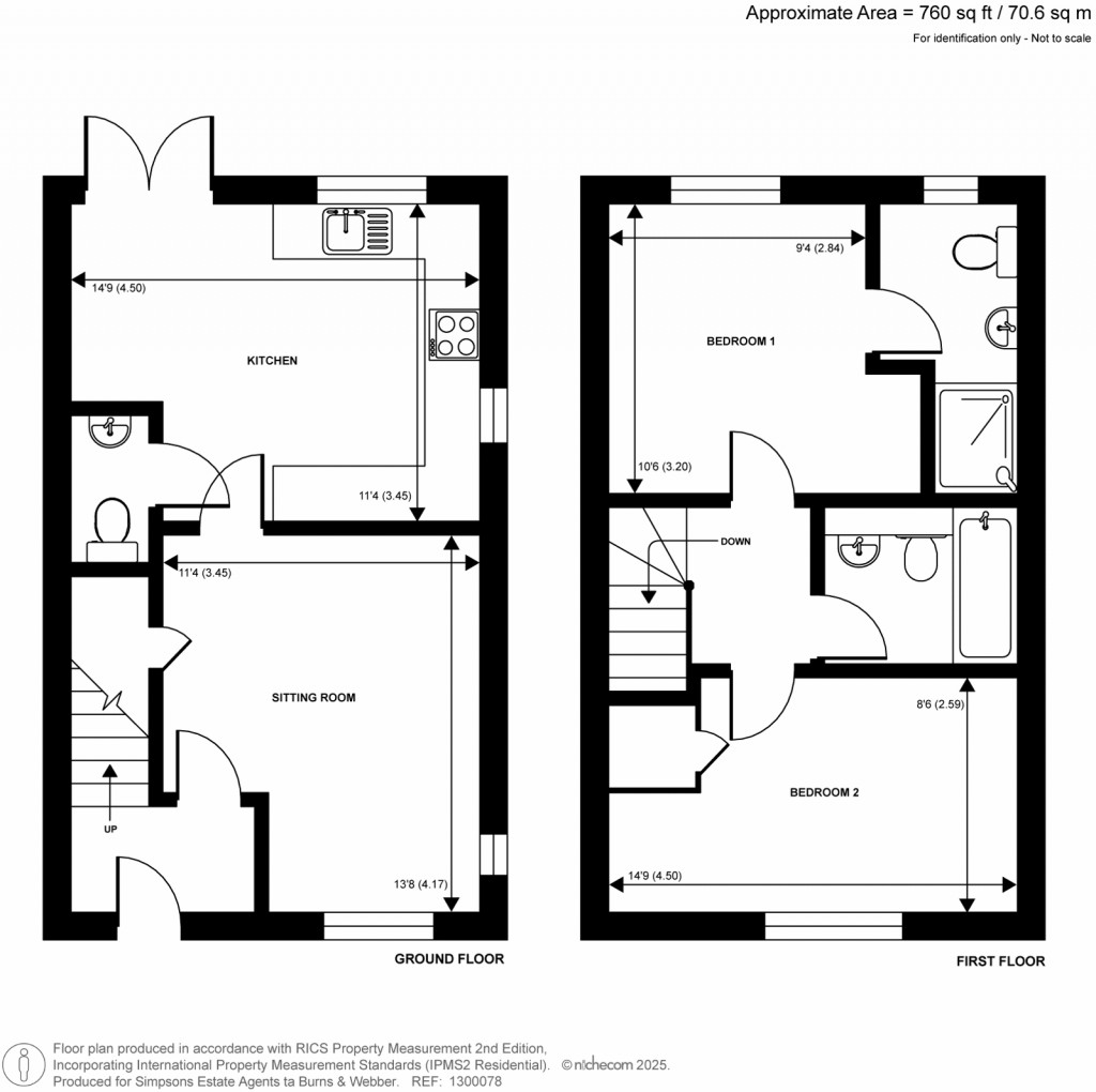Floorplans For Lloyd George Gardens, Churt, Farnham
