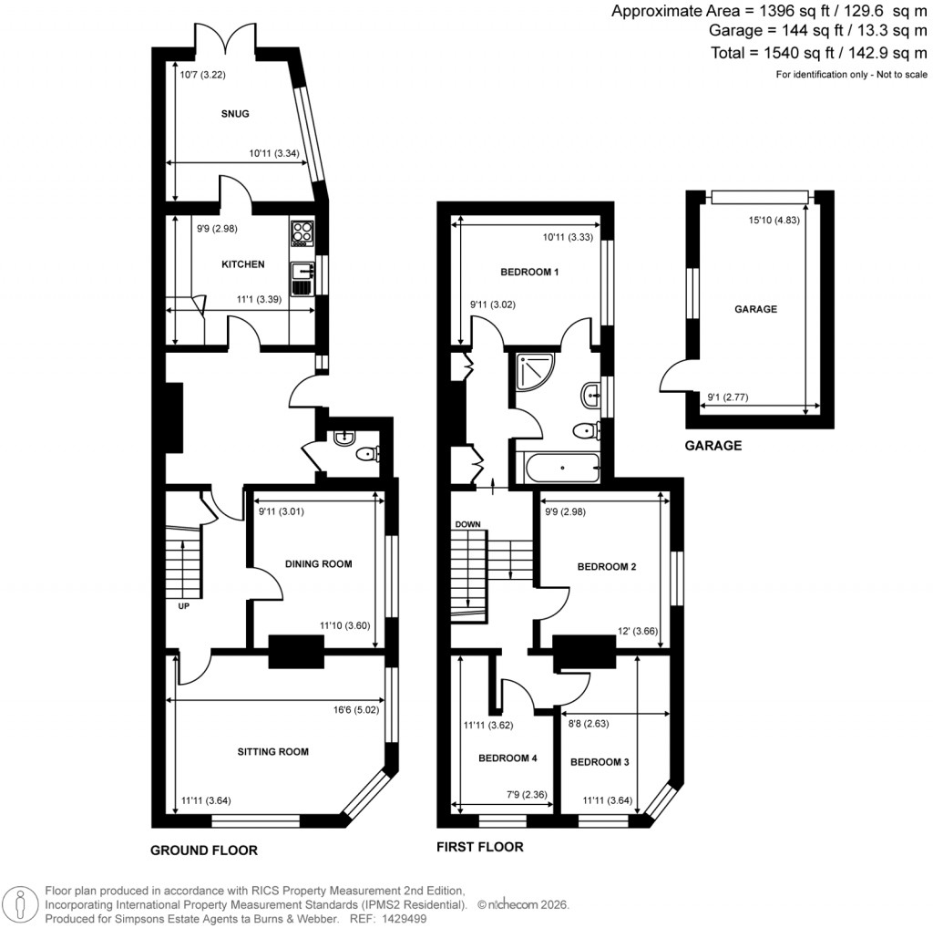 Floorplans For Guildford Road, Farnham, Surrey