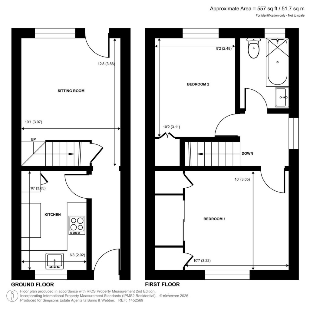 Floorplans For Alton, Hampshire