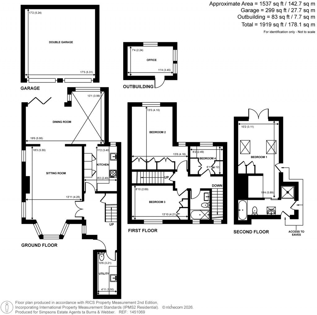 Floorplans For Farnham, Surrey