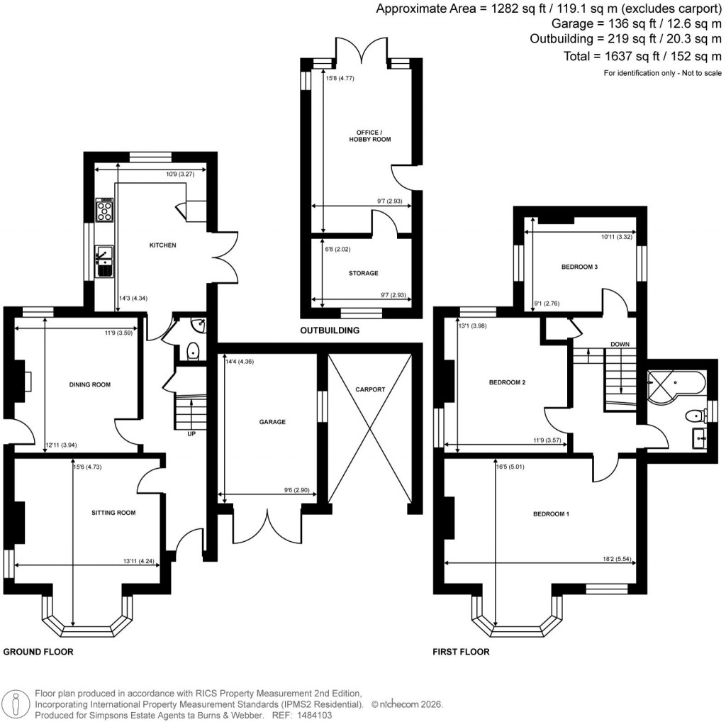 Floorplans For Wrecclesham, Farnham, Surrey