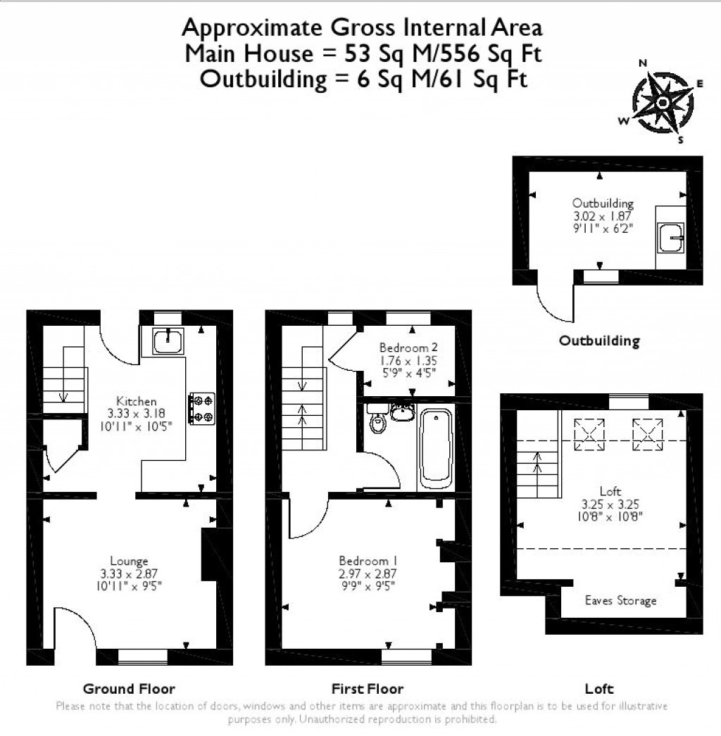 Floorplans For Brighton Road, Godalming, Godalming, GU7
