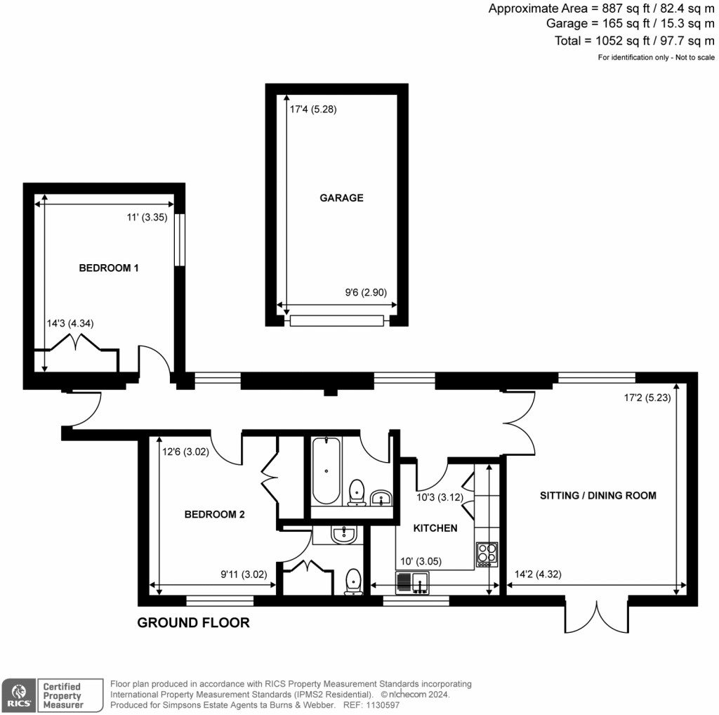 Floorplans For The Evergreens, Hambledon Park, Hambledon, GU8