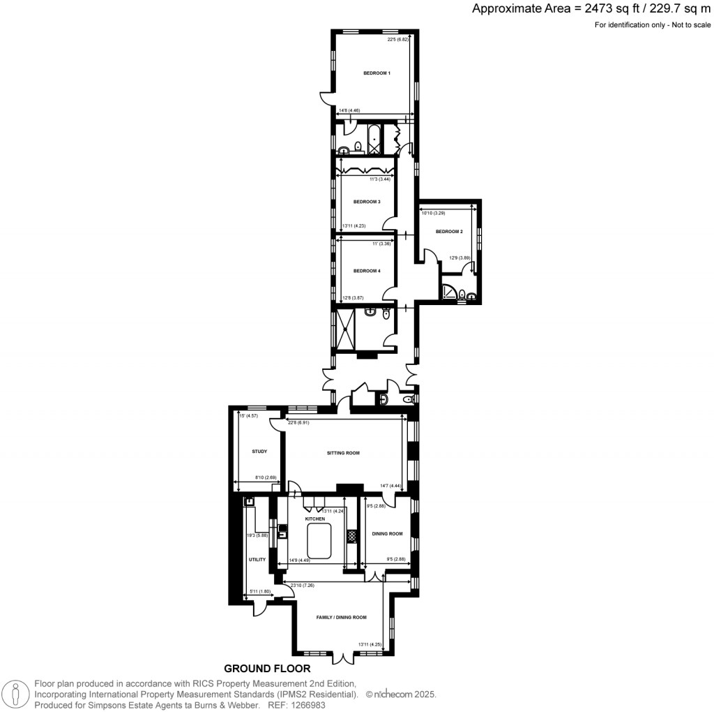Floorplans For Hascombe Road, Hascombe, Godalming, Surrey