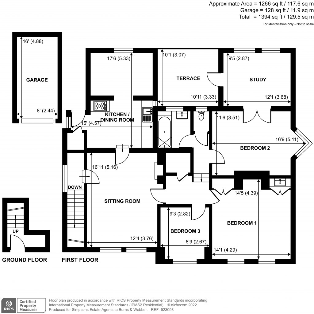 Floorplans For Peperharow Road, Godalming, GU7