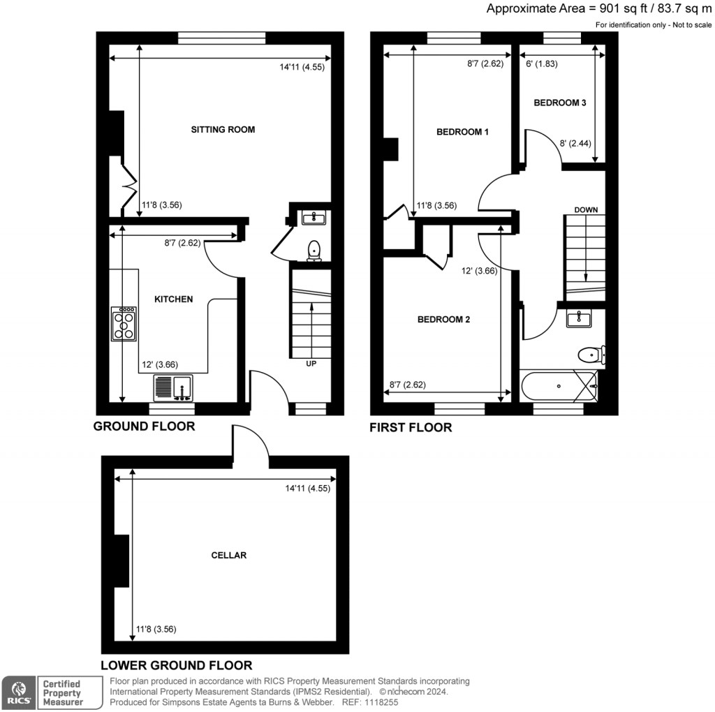 Floorplans For Coopers Rise, Godalming, GU7