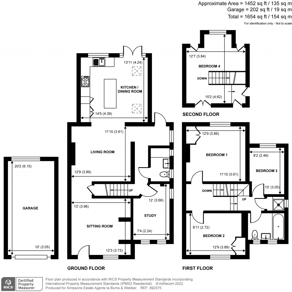 Floorplans For New Pond Road, Compton, GU3