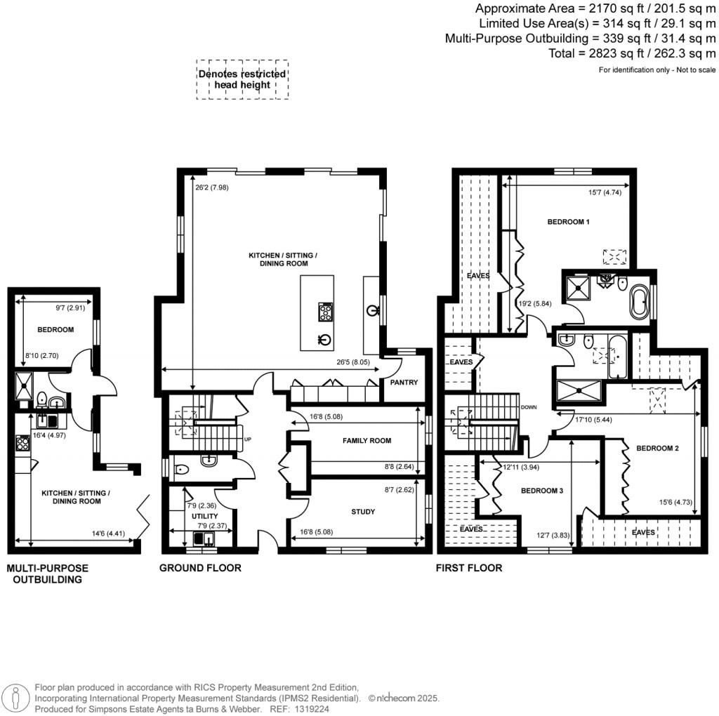 Floorplans For Minster Road, Godalming, Surrey