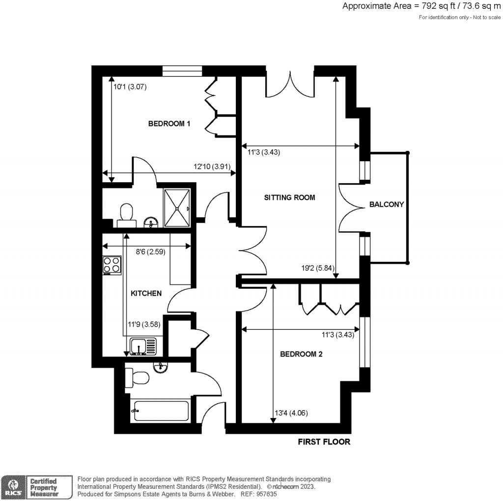 Floorplans For Charterhouse Road, Godalming, GU7