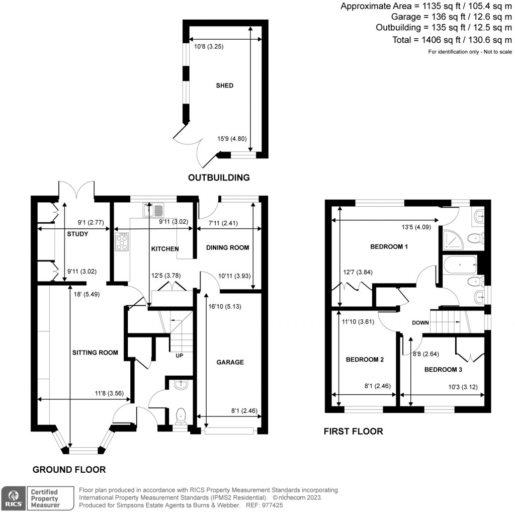 Floorplans For Pullman Lane, Godalming, GU7