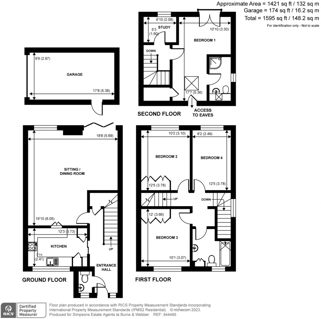 Floorplans For Chapel Lane, Milford, Godalming, GU8