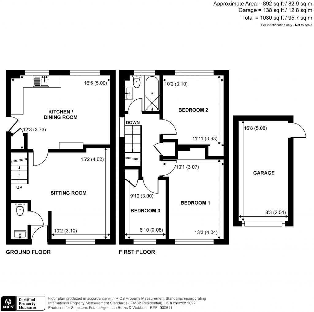 Floorplans For South Hill, Godalming, GU7