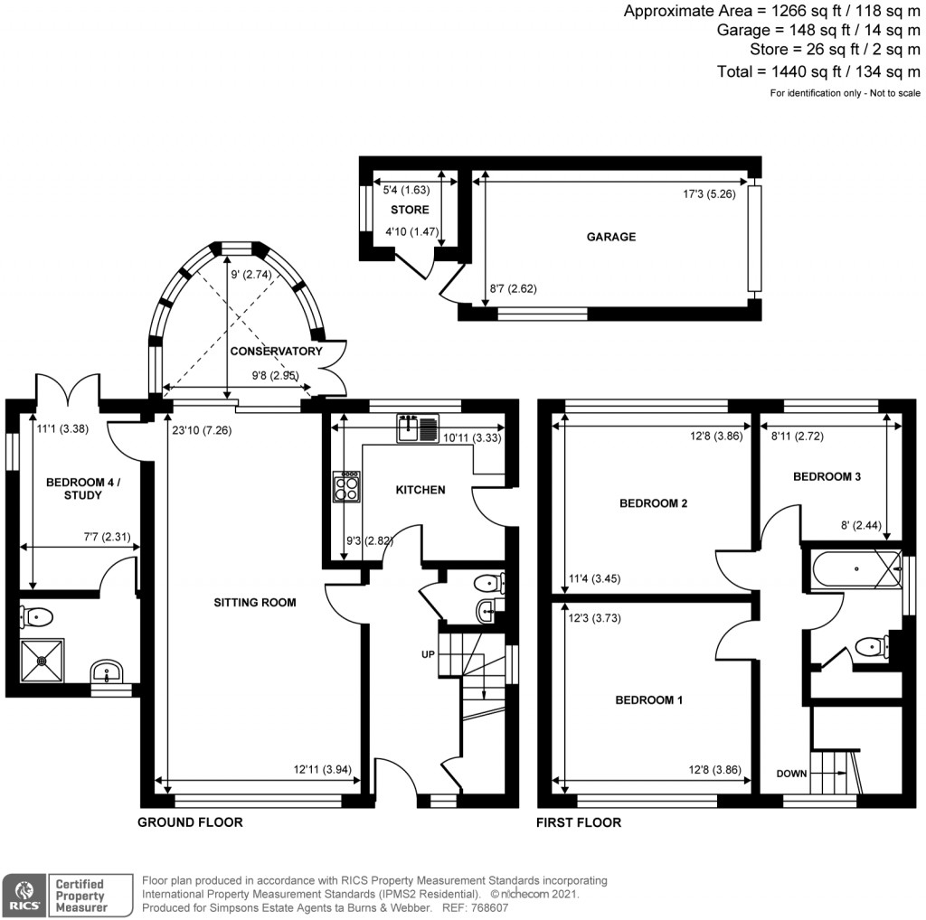 Floorplans For Parkfield, Godalming, GU7