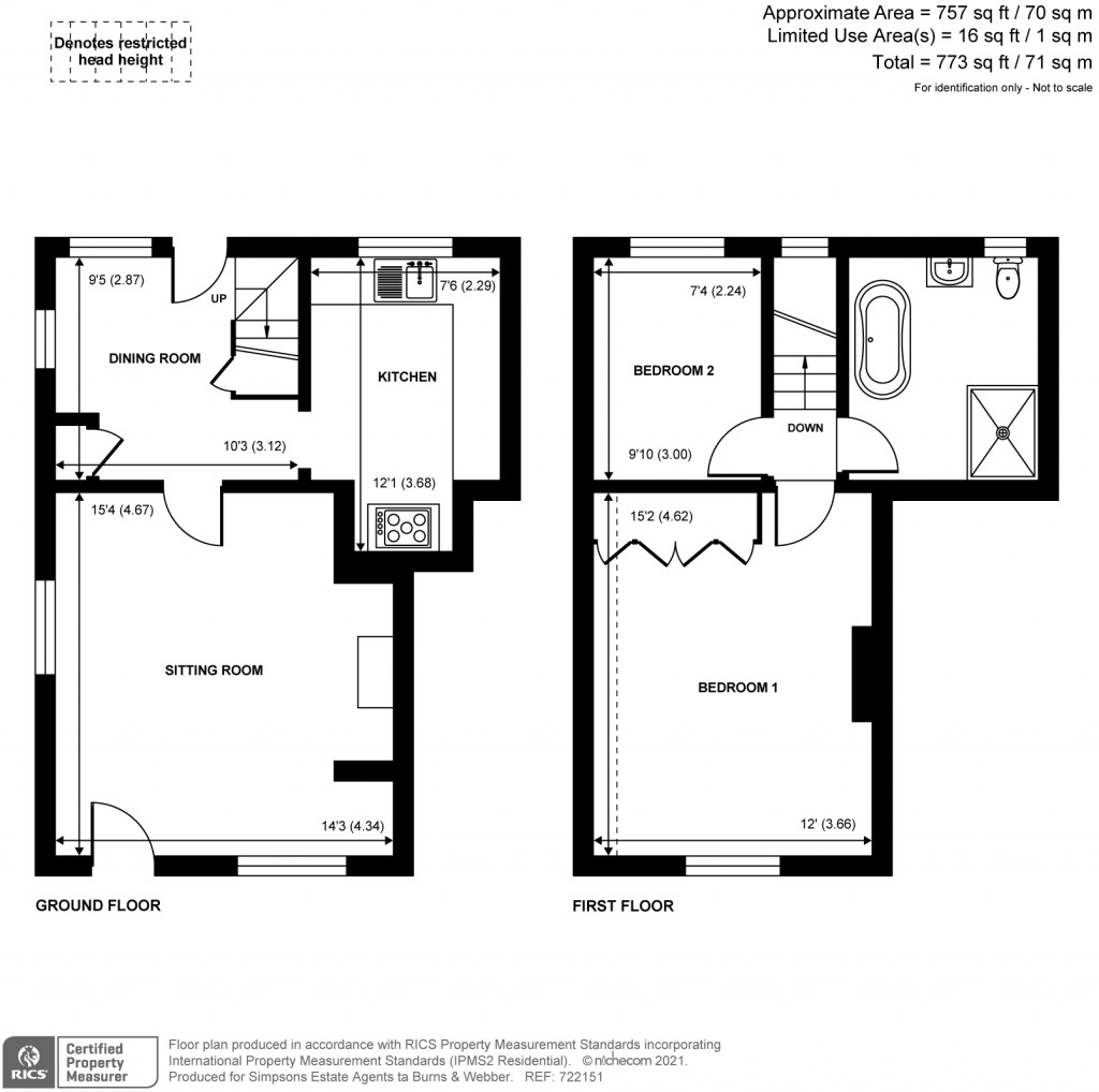 Floorplans For Roke Lane, Witley, Godalming, GU8