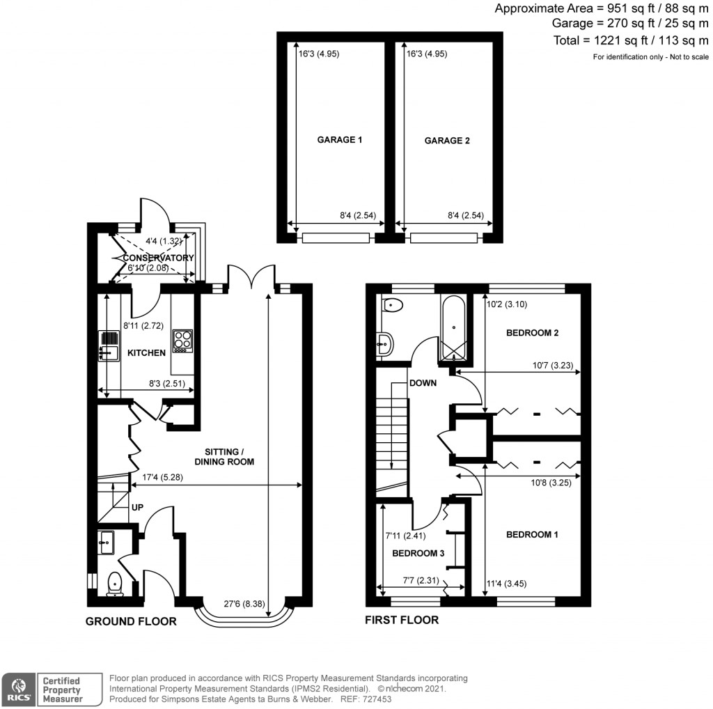 Floorplans For Nutwood, Frith Hill Road, Godalming, GU7