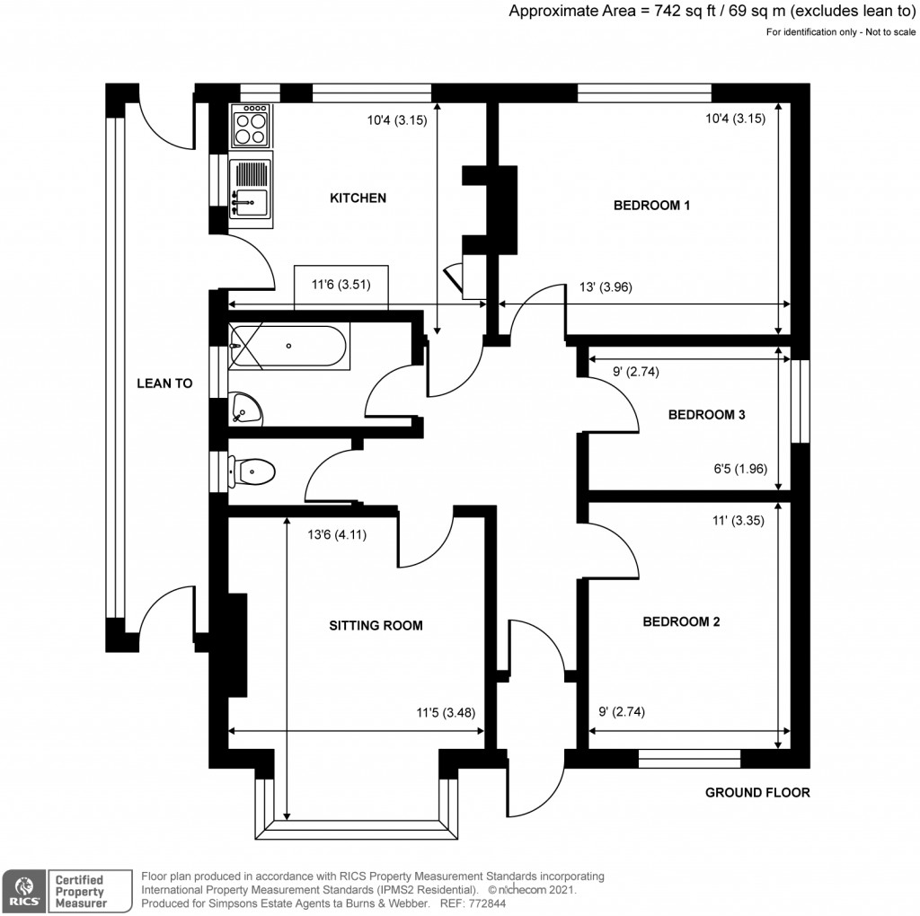 Floorplans For Portsmouth Road, Godalming, GU7