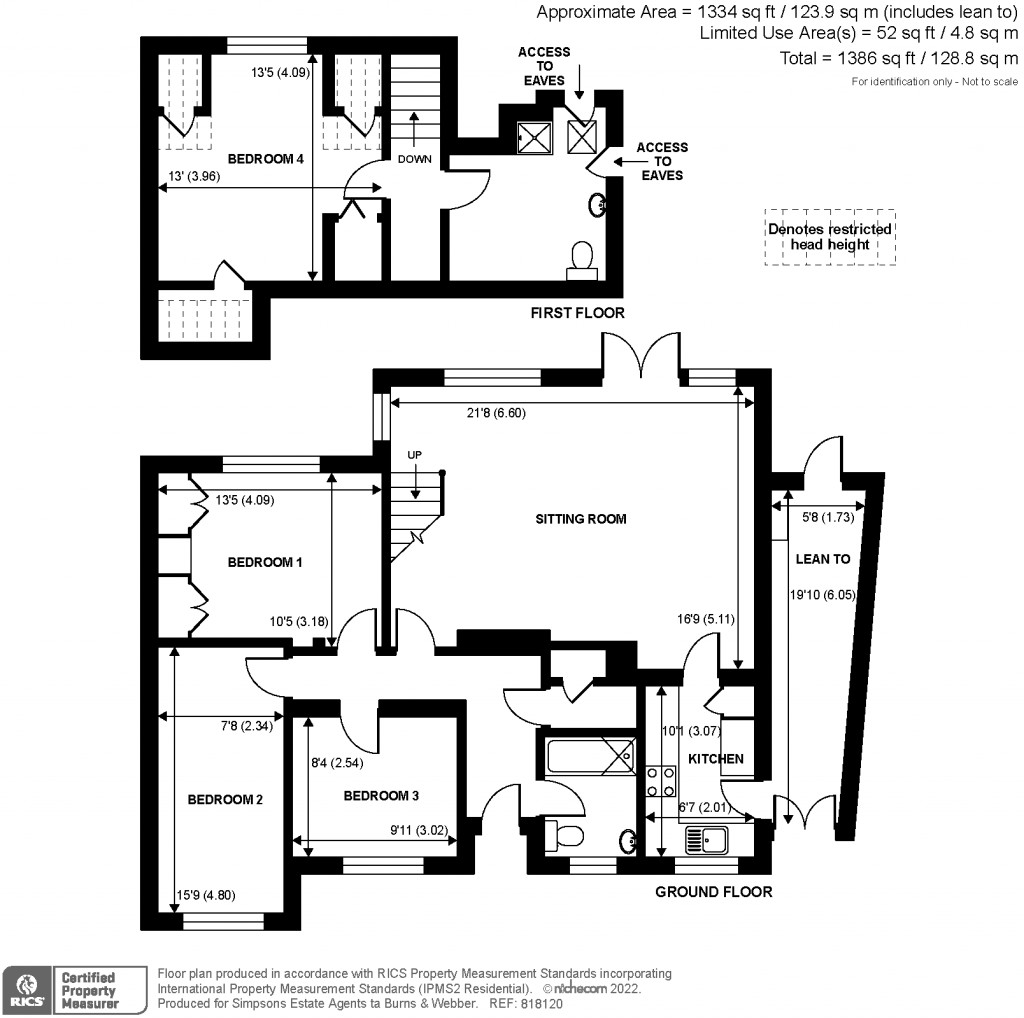 Floorplans For Oak Tree Road, Milford, Godalming, GU8