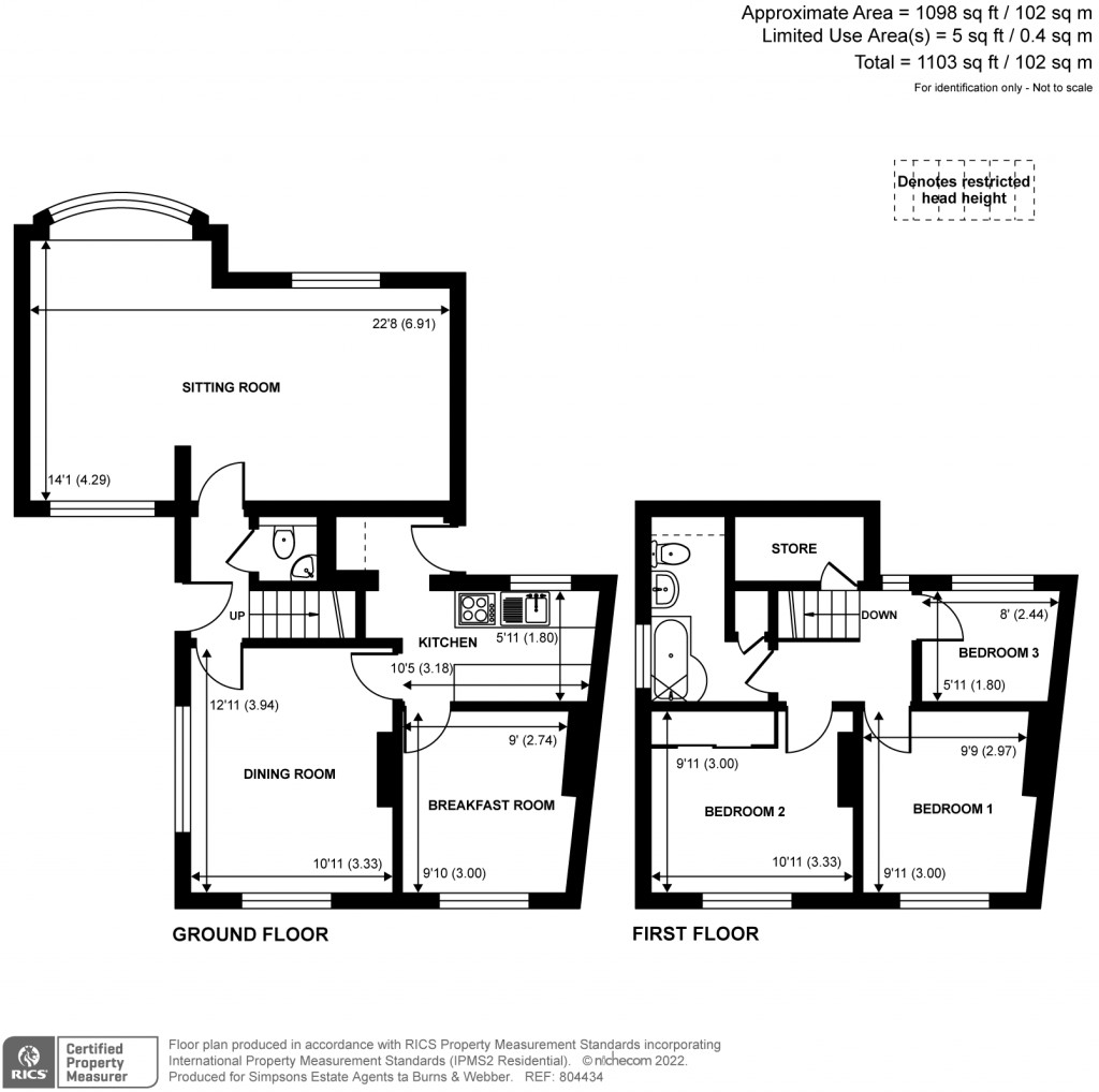 Floorplans For Portsmouth Road, Milford, Godalming, GU8