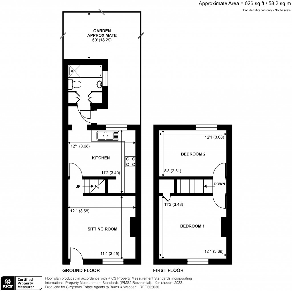 Floorplans For Summers Road, Farncombe, Godalming, GU7