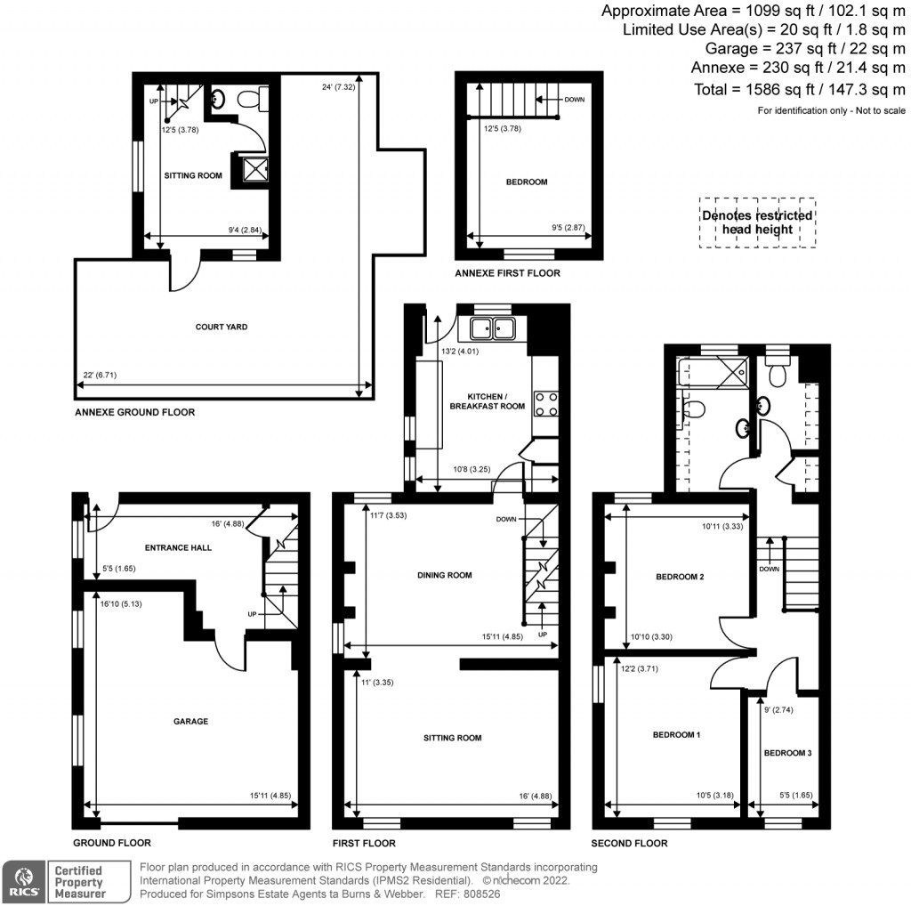 Floorplans For Northfield, Witley, Godalming, GU8