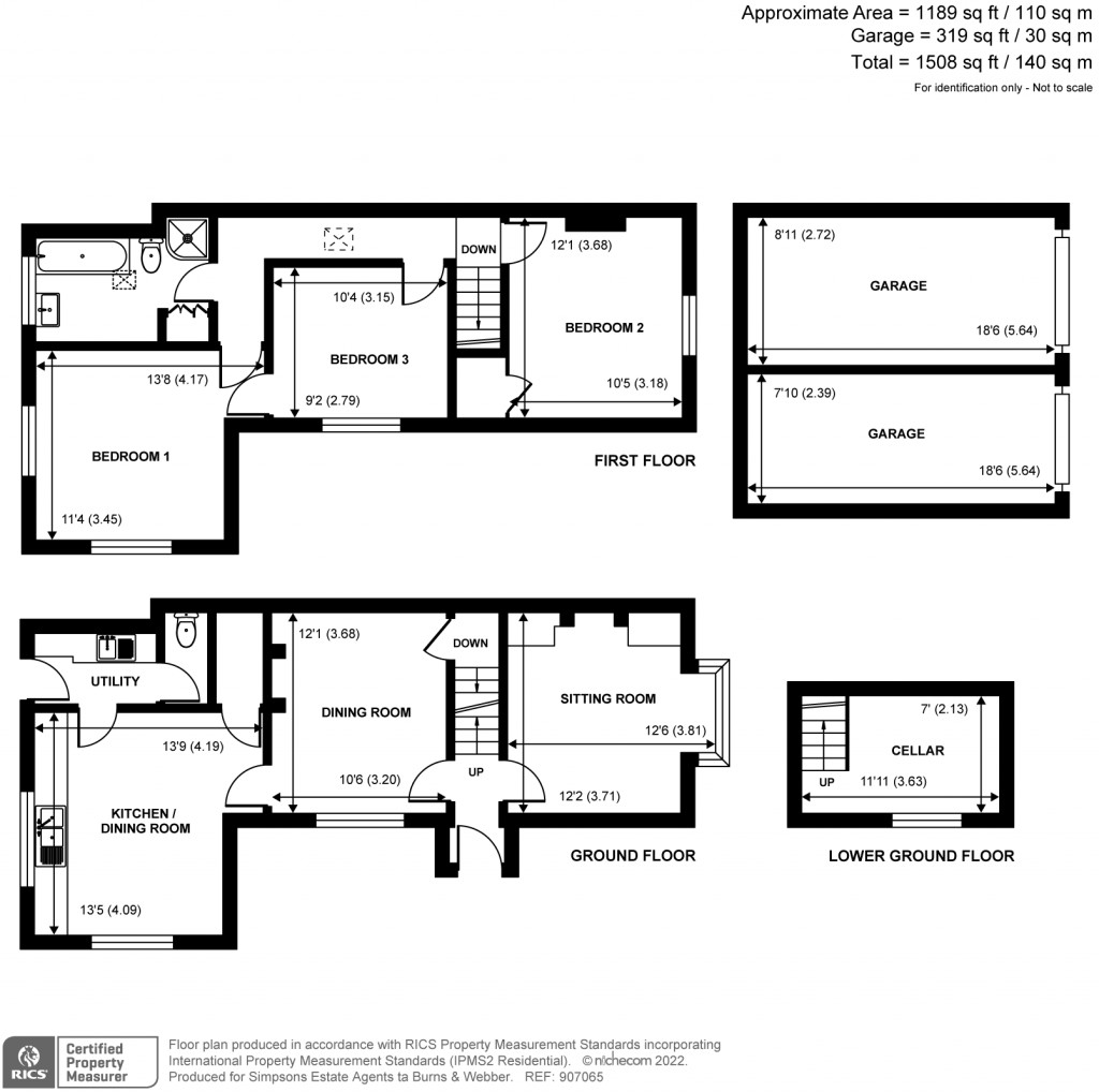 Floorplans For Thursley Road, Elstead, GU8