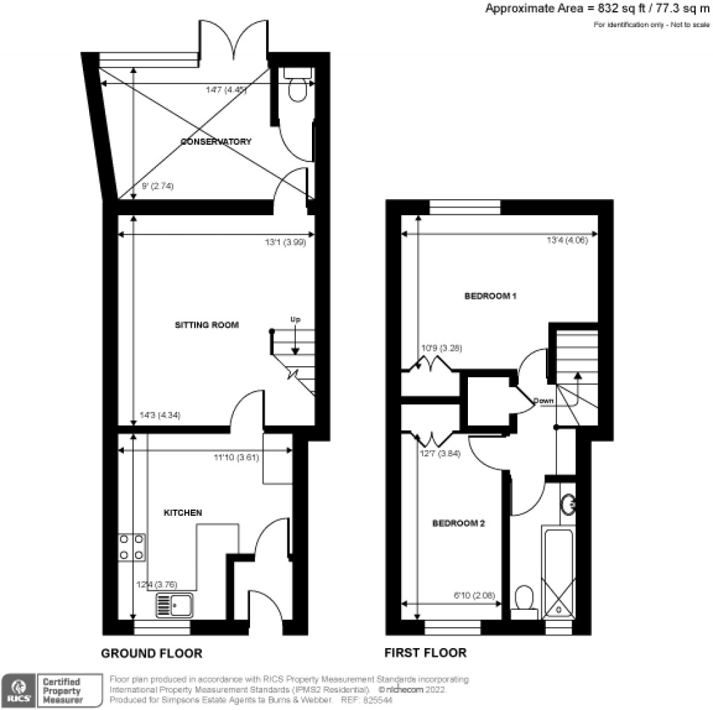 Floorplans For The Street, Puttenham, Guildford, GU3