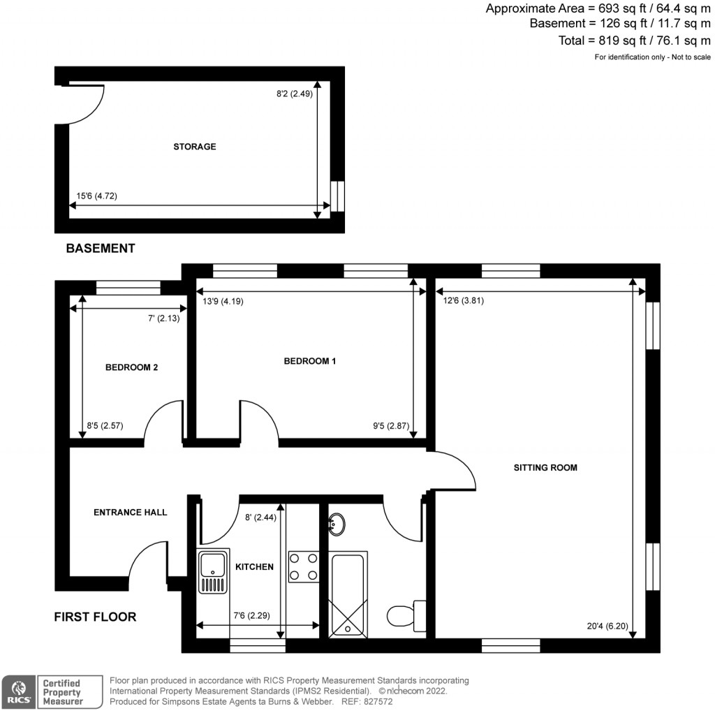 Floorplans For Badgers Hollow, Peperharow Road, Godalming, GU7