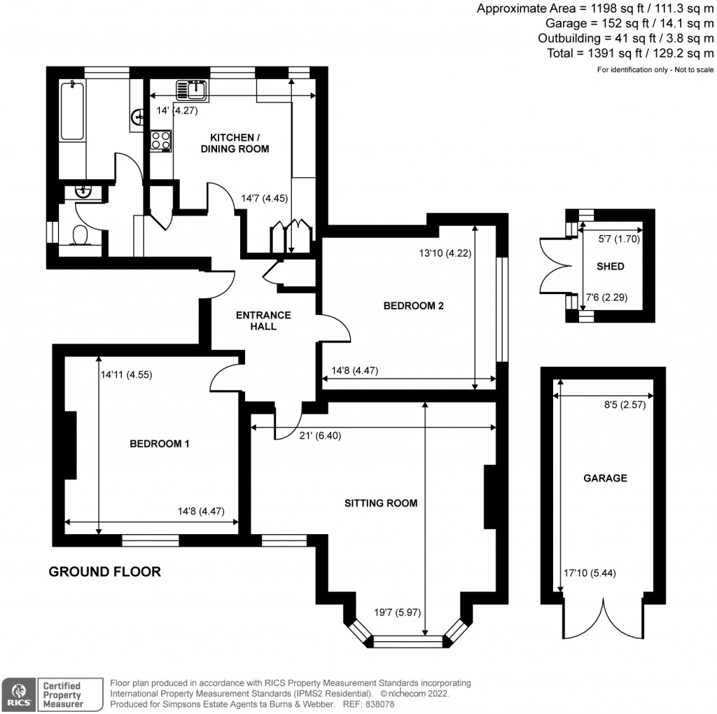 Floorplans For Peperharow Road, Godalming, GU7