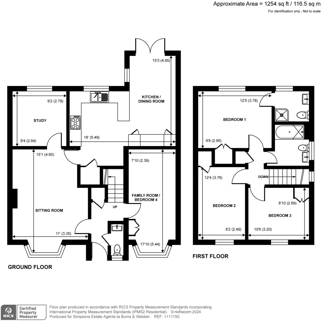 Floorplans For Windy Wood, Godalming, GU7