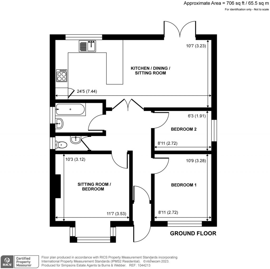 Floorplans For Portsmouth Road, Godalming, GU7