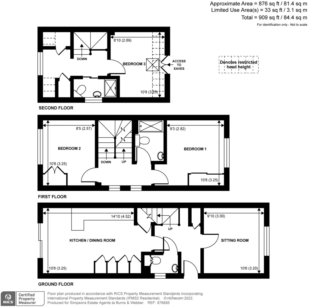 Floorplans For Kings Road, Godalming, GU7