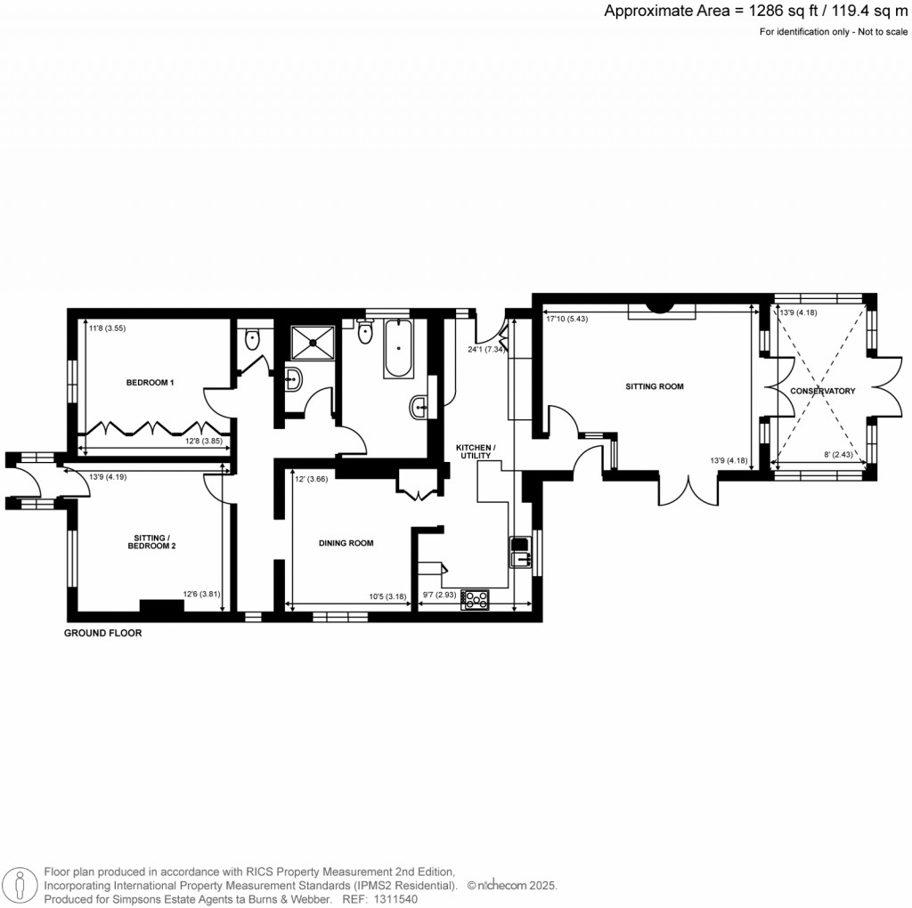 Floorplans For Milford Road, Elstead, Surrey