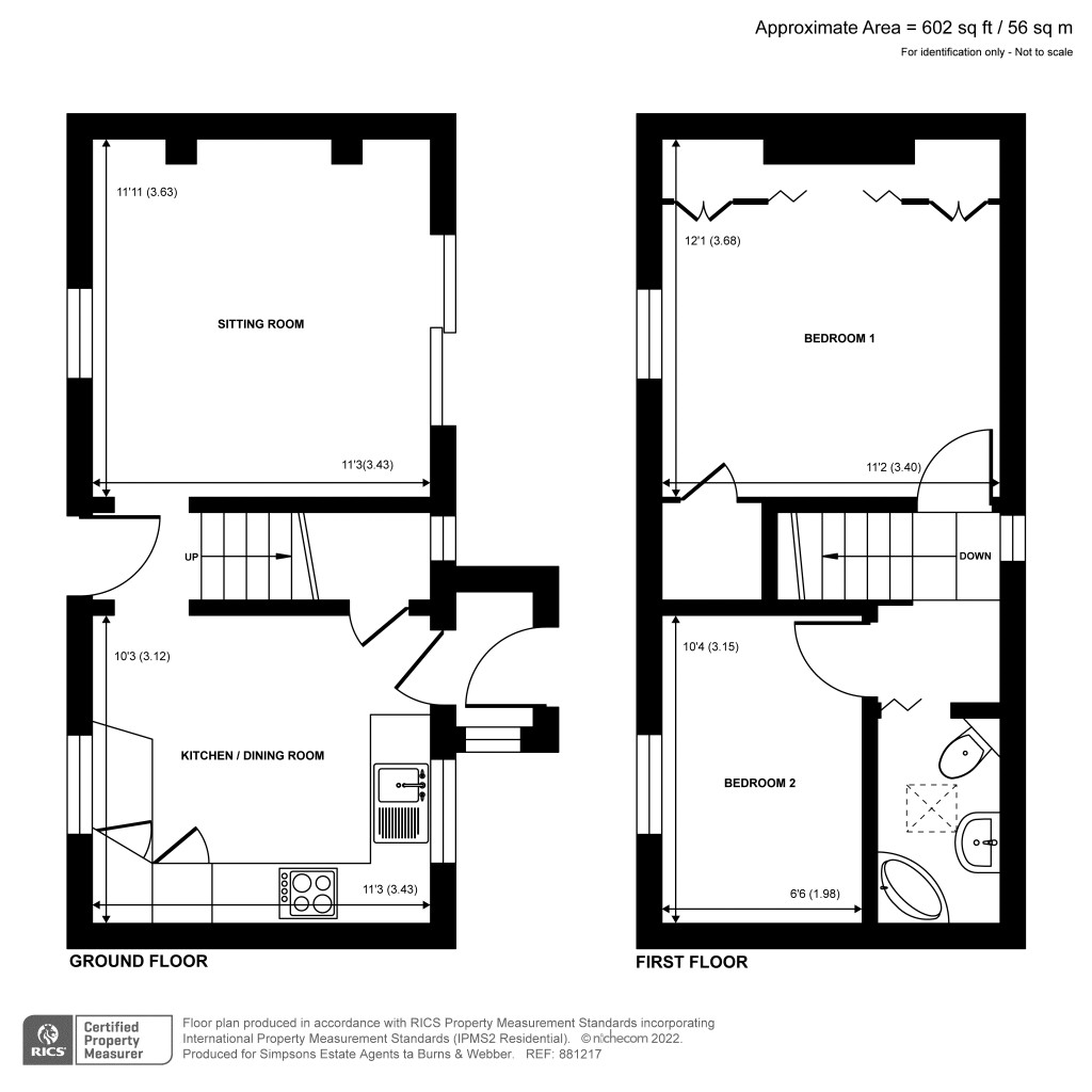 Floorplans For Brighton Road, Godalming, GU7