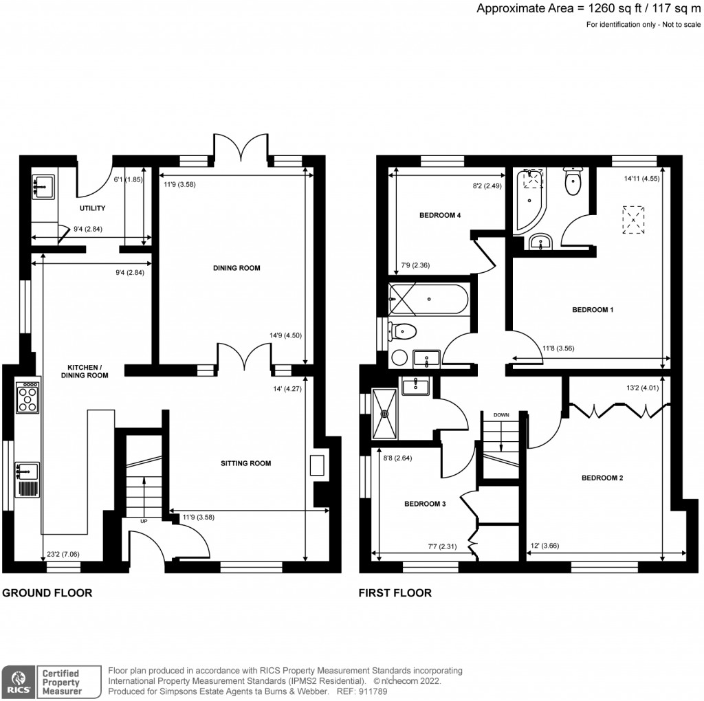 Floorplans For Ockford Ridge, Godalming, GU7
