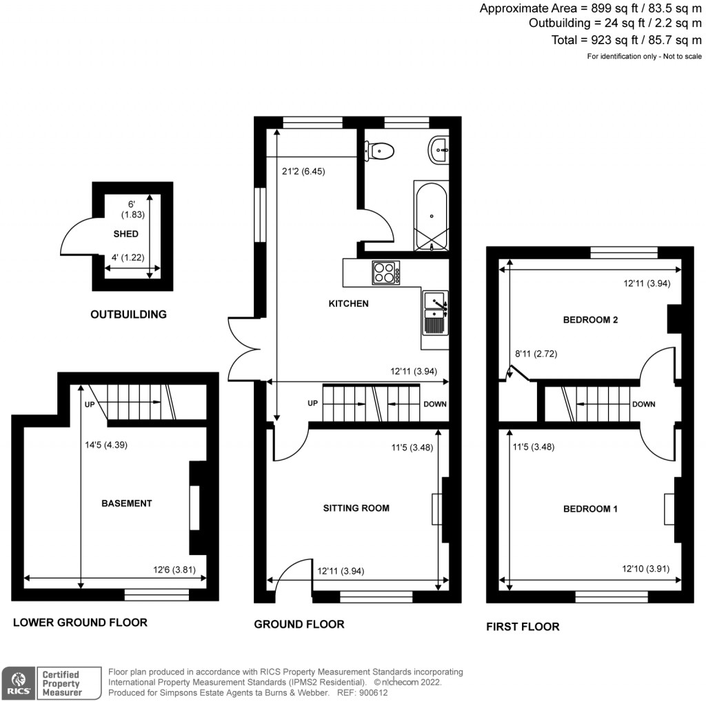 Floorplans For Kings Road, Godalming, GU7