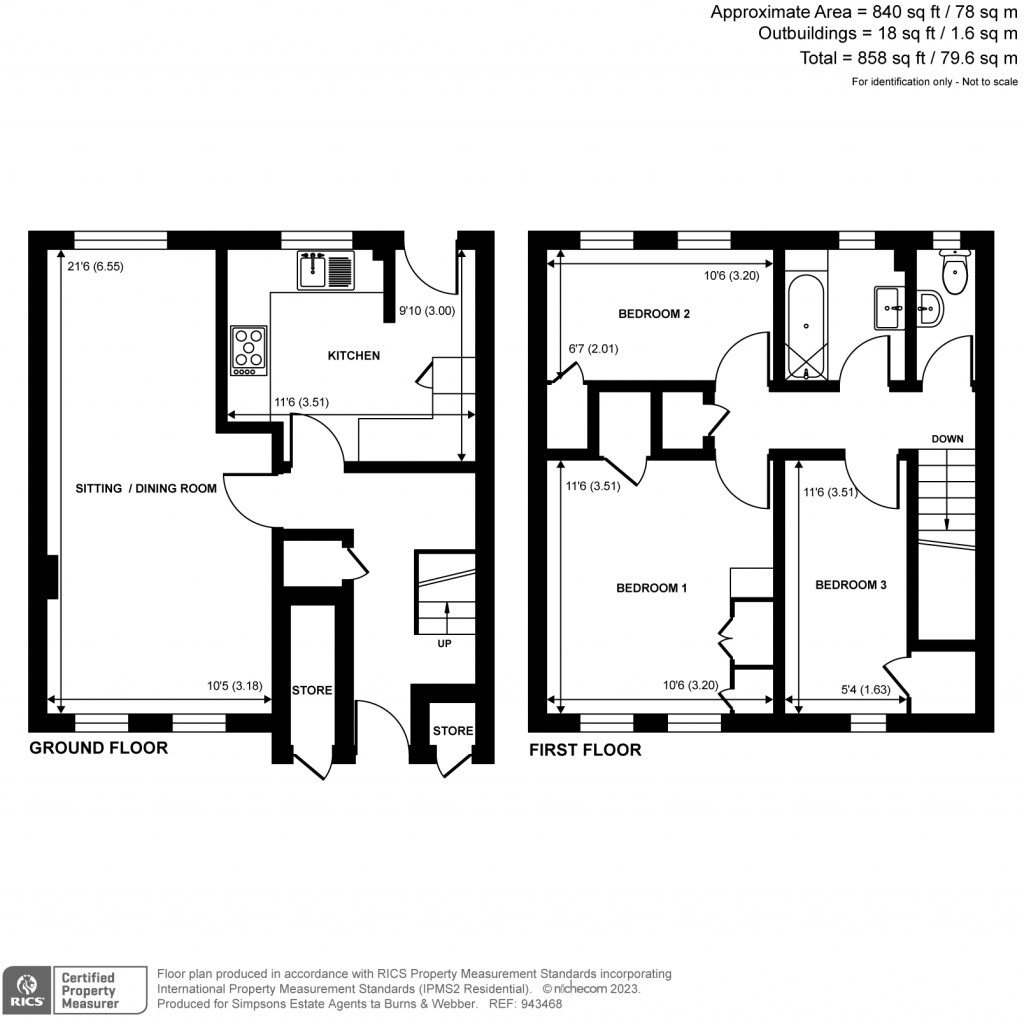 Floorplans For Manor Fields, Milford, Godalming, GU8
