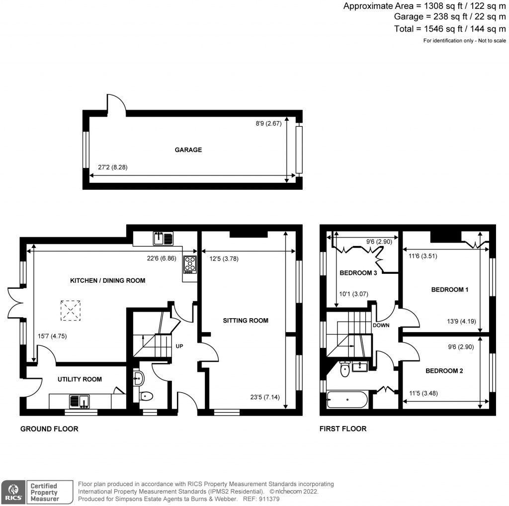 Floorplans For Hurtmore Road, Hurtmore, GU7