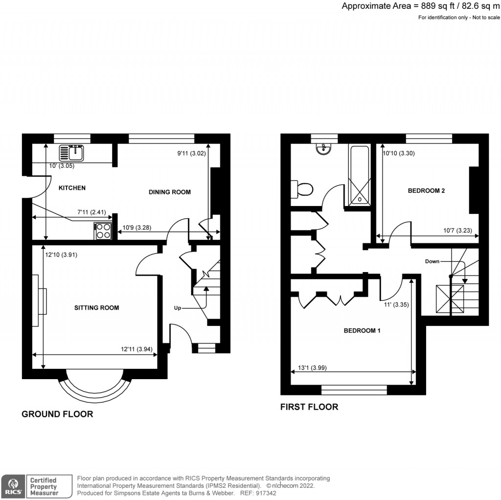 Floorplans For Petworth Road, Witley, Godalming, GU8