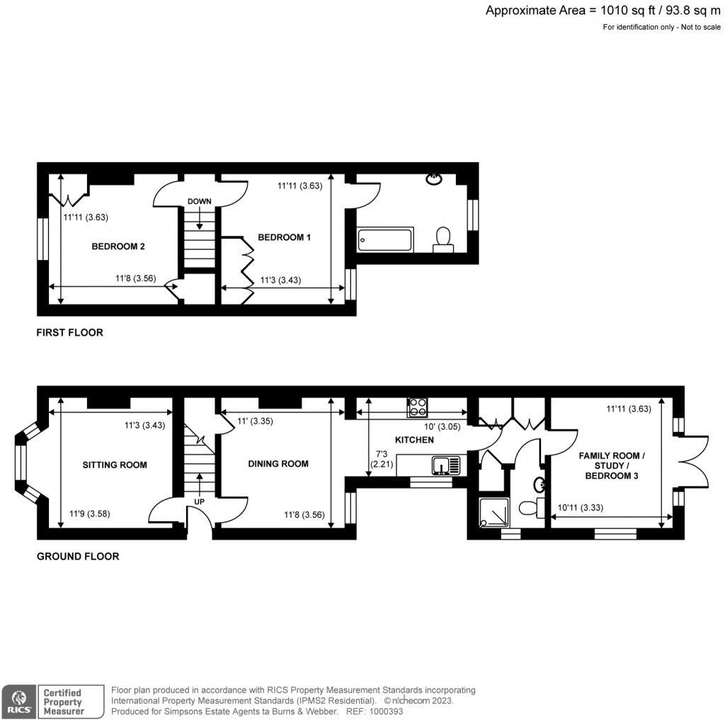 Floorplans For Ormonde Road, Godalming, GU7